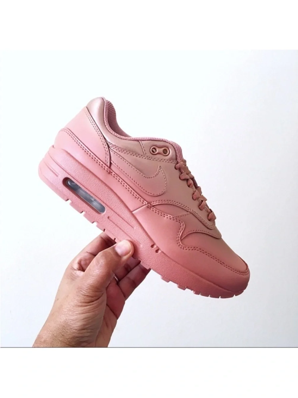 Nike Women's Air Max 1 LX Rose Gold Dusty Pink Women’s Sneakers